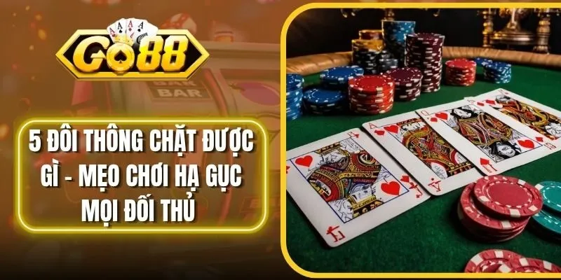 5 Đôi Thông Chặt Được Gì - Mẹo Chơi Hạ Gục Mọi Đối Thủ