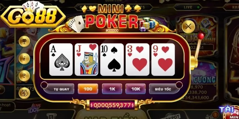 Tìm hiểu ưu điểm của cách chơi mini poker