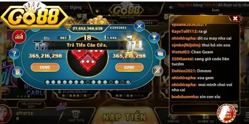 Giới thiệu về game và chiến thuật chơi tài xỉu online