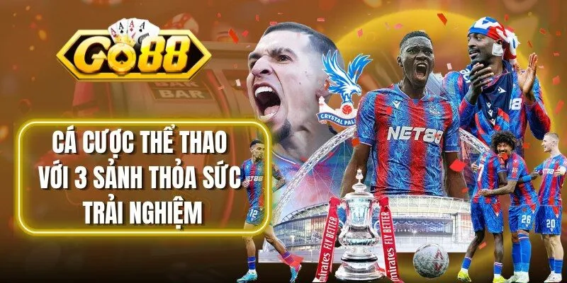 Cá cược thể thao với 3 sảnh thỏa sức trải nghiệm