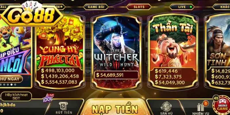 Sản phẩm săn Jackpot thu hút người chơi tham gia