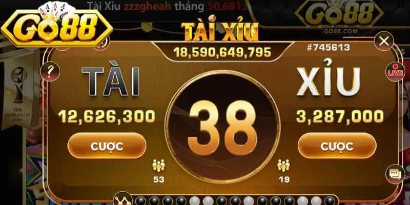 Thông tin giới thiệu về luật chơi tài xỉu Go88